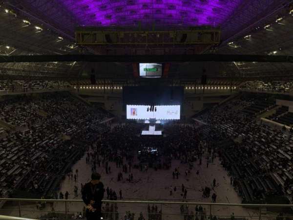 Palau Sant Jordi, bloc: 313, rangée: 38, place: 13