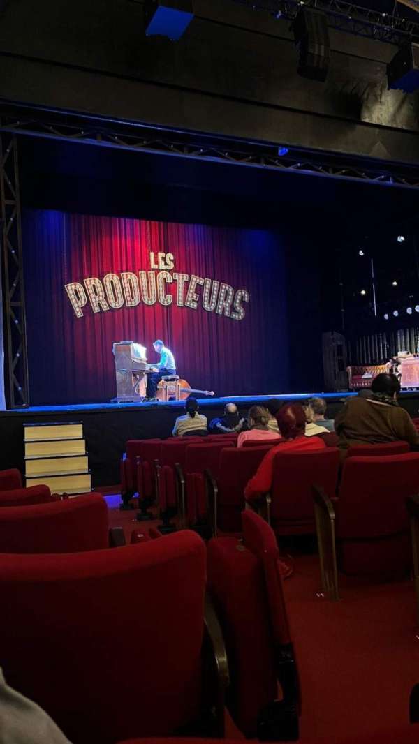 Théâtre de Paris, bloc: Orchestre, rangée: M, place: 19