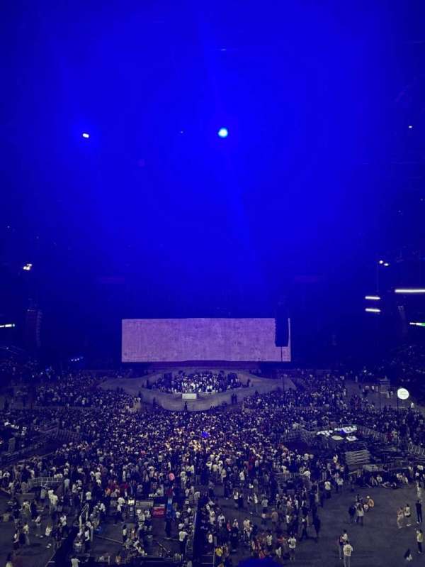 Paris la Defense Arena, bloc: 411, rangée: 44, place: 34