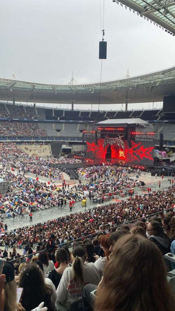 Stade de France, bloc: E4, rangée: 45, place: 17