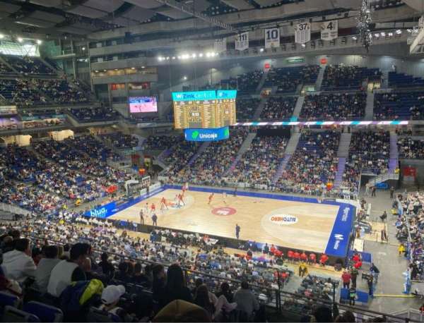 Movistar Arena, Madrid, bloc: 25, rangée: 9, place: 2