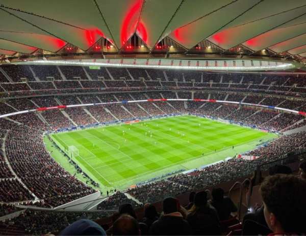 Estadio Metropolitano, Madrid, bloc: 511, rangée: 5, place: 7