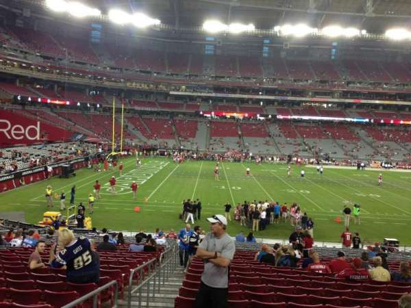 State Farm Stadium, bloc: 133, rangée: 26, place: 18