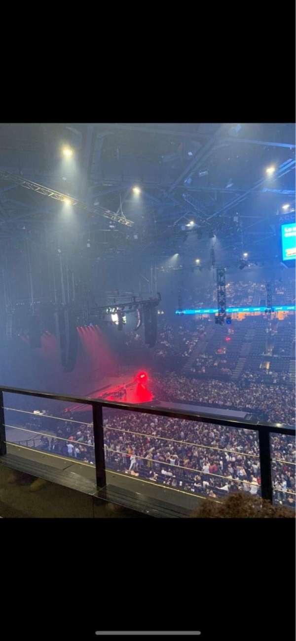 Accor Arena, bloc: Balcon P, rangée: 82, place: 01