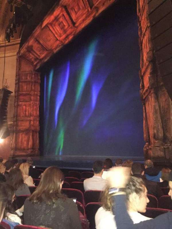 St. James Theatre, bloc: ORCHR, rangée: G, place: 22