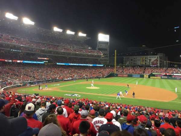 Nationals Park, bloc: 130, rangée: NN, place: 1