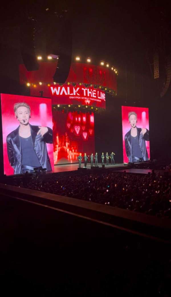 Ziggo Dome, bloc: 110, rangée: 1, place: 349