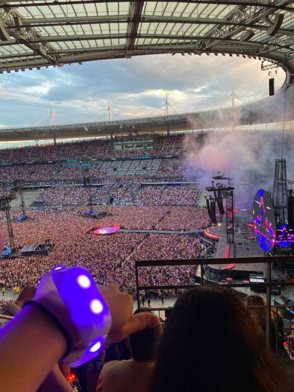 Stade de France, bloc: H7, rangée: 70, place: 12