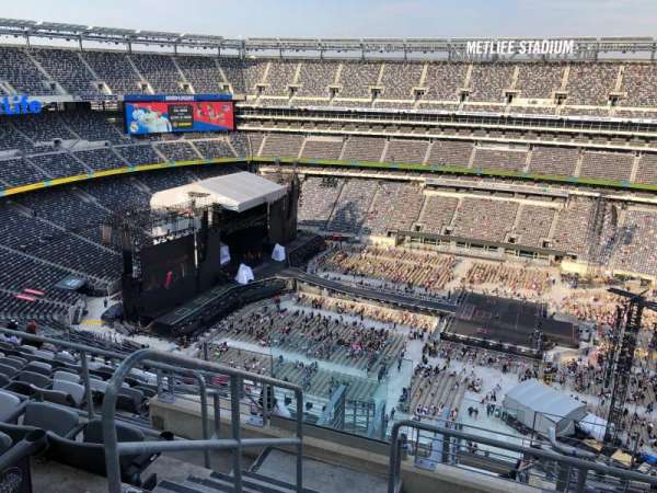 MetLife Stadium, bloc: 337, rangée: 15, place: 26