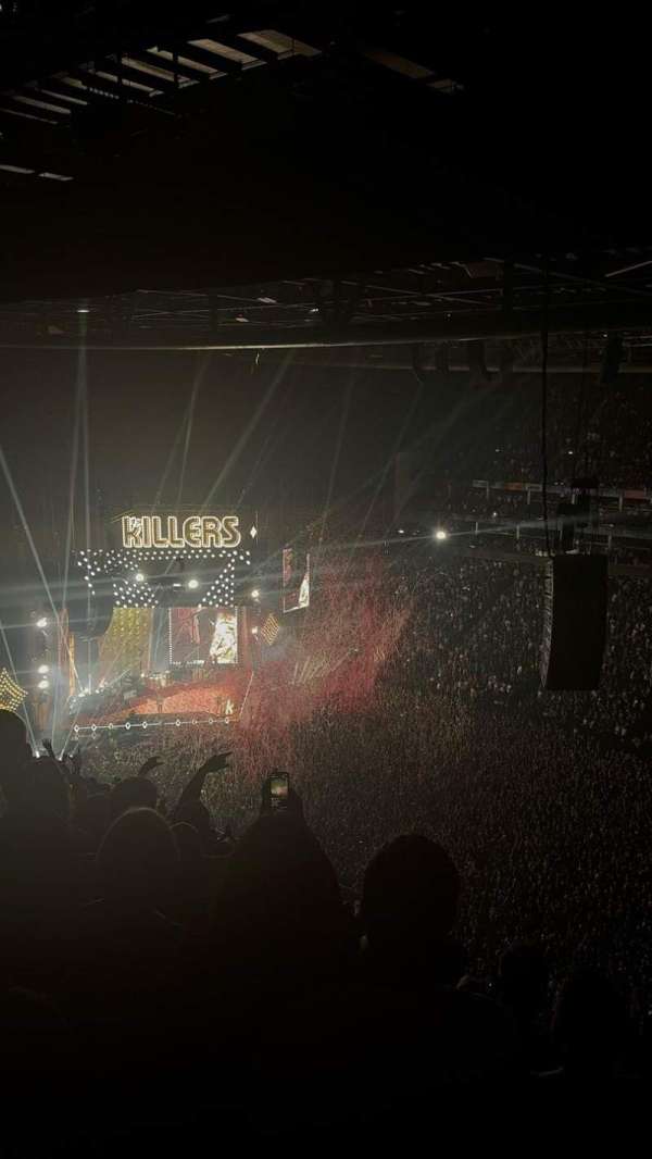 The O2, London, bloc: 405, rangée: P, place: 572