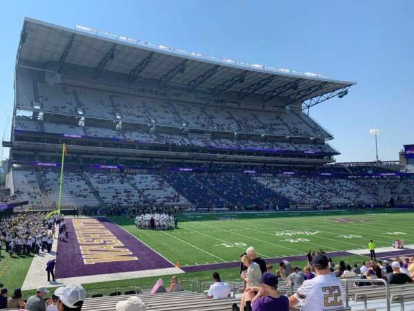 Husky Stadium, bloc: 133, rangée: 20, place: 6