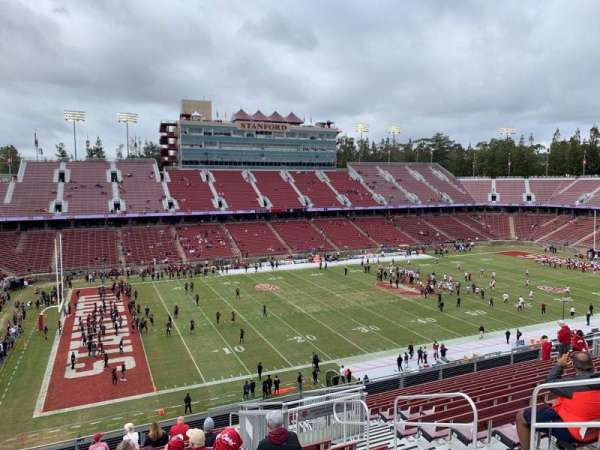 Stanford Stadium, bloc: 237, rangée: S, place: 7