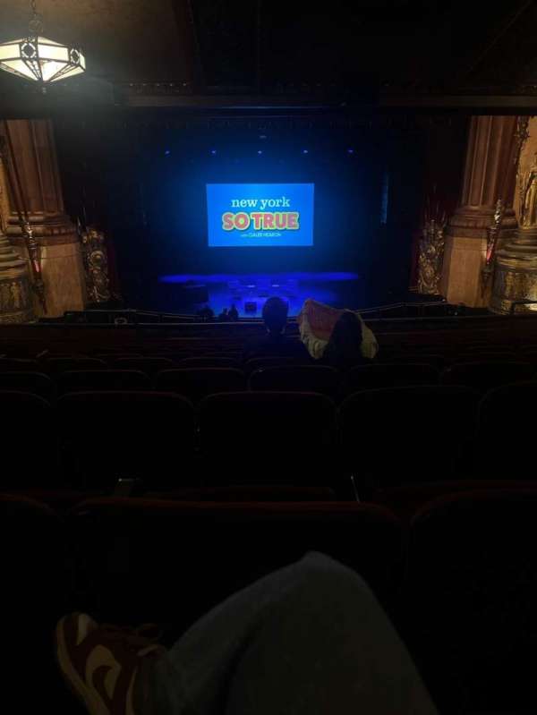 Beacon Theatre, bloc: Loge C, rangée: H, place: 105
