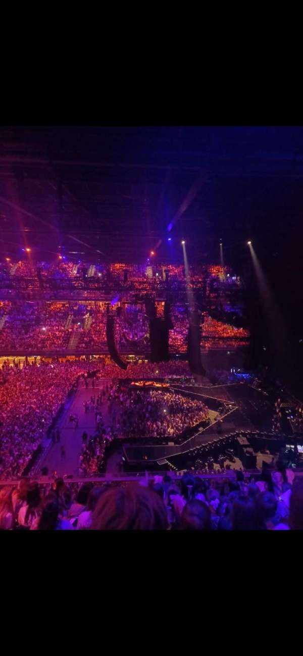 Ziggo Dome, bloc: 202, rangée: 8, place: 47