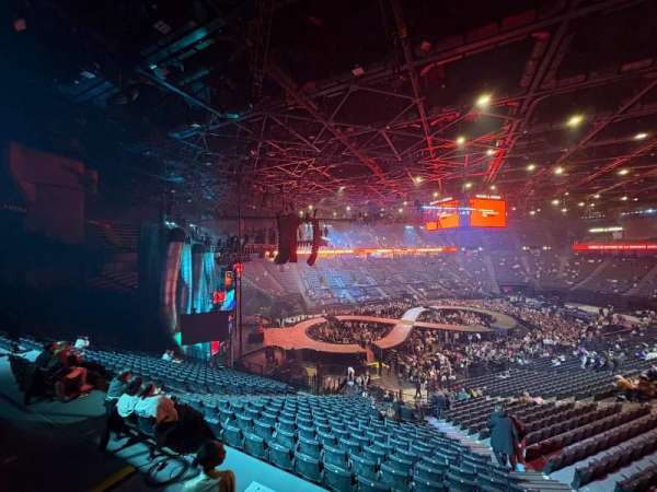 Accor Arena, bloc: Balcon M, rangée: 86, place: 17