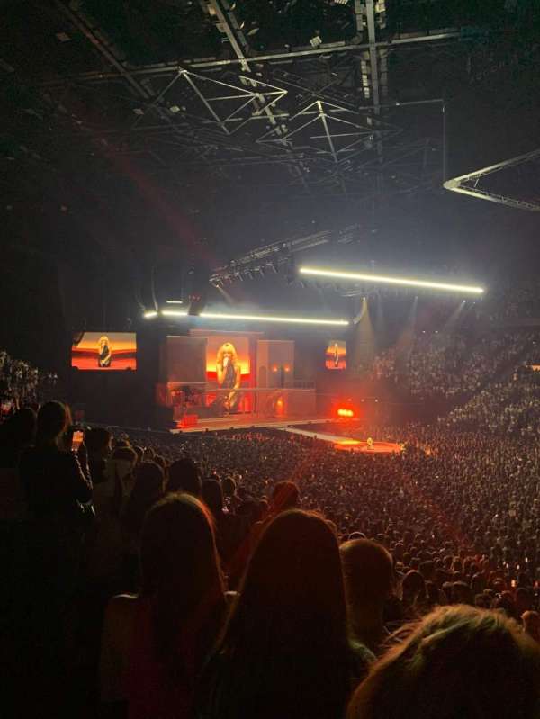 Accor Arena, bloc: Gradin P, rangée: 11, place: 28