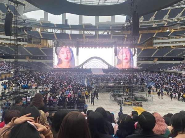 SoFi Stadium, bloc: 121, rangée: 17, place: 21