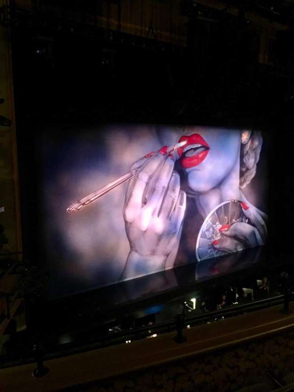 Nederlander Theatre, bloc: Mezzanine L, rangée: D, place: 19