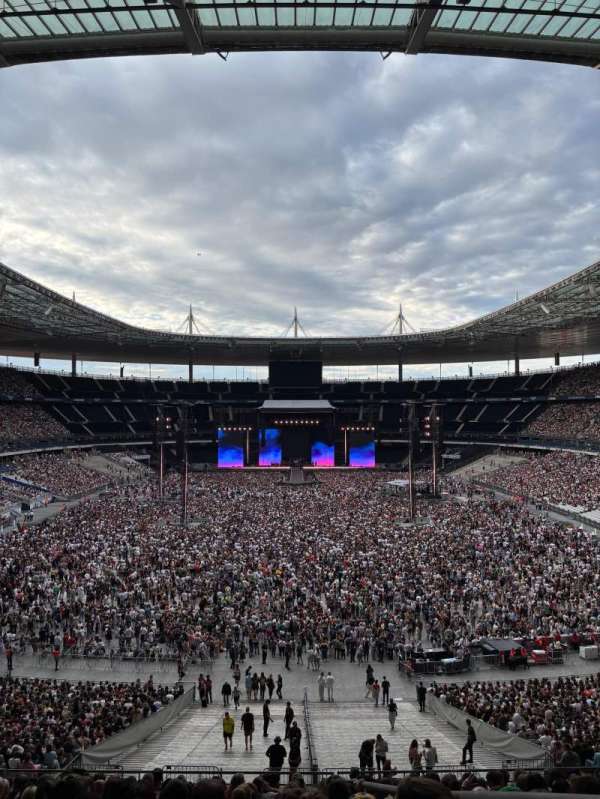 Stade de France, bloc: Y16, rangée: 50, place: 38