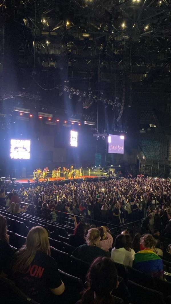 Accor Arena, bloc: Gradin O, rangée: 19, place: 18