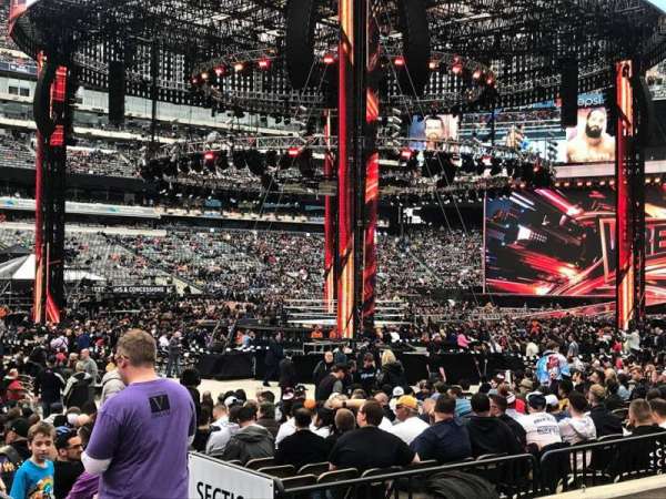 MetLife Stadium, bloc: 117, rangée: 5, place: 4