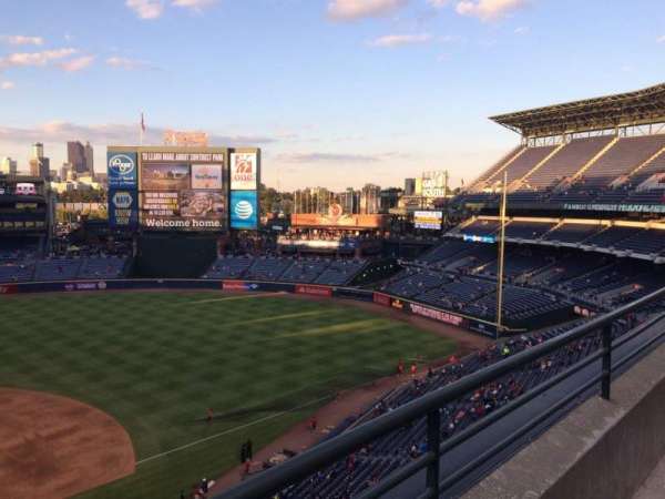 Turner Field, bloc: 409R, rangée: 1, place: 13