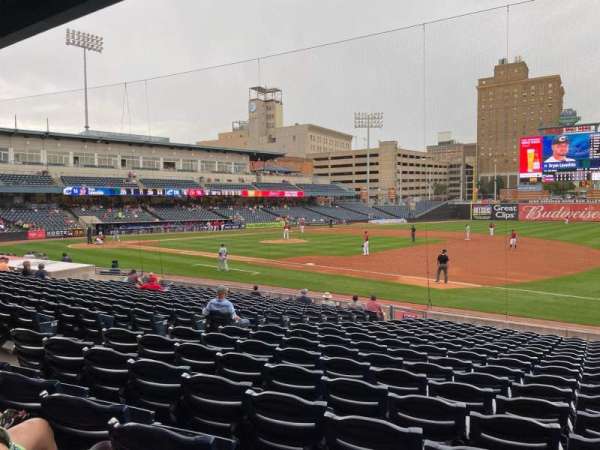 Fifth Third Field, bloc: 117, rangée: S, place: 14