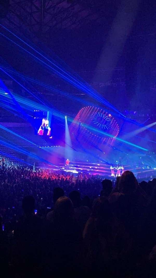 American Airlines Center, bloc: 109, rangée: Y, place: 5