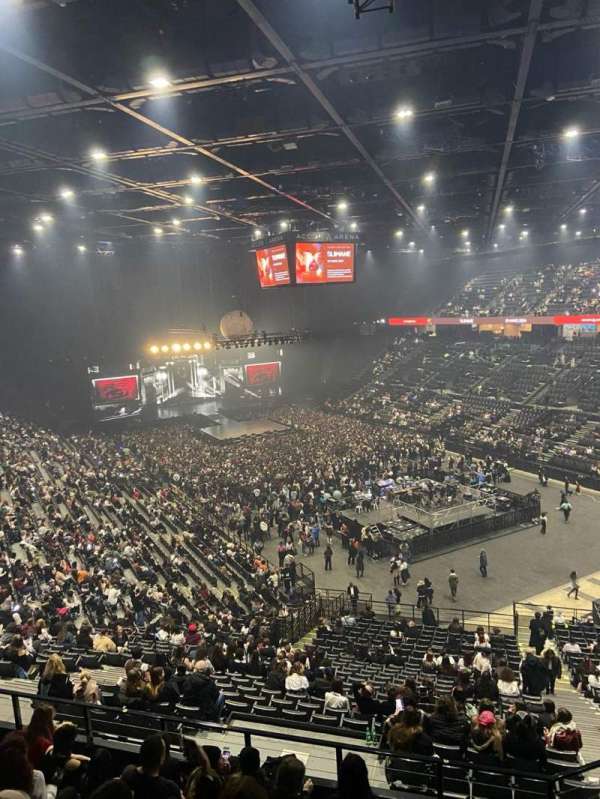 Accor Arena, bloc: Balcon T, rangée: 87, place: 6