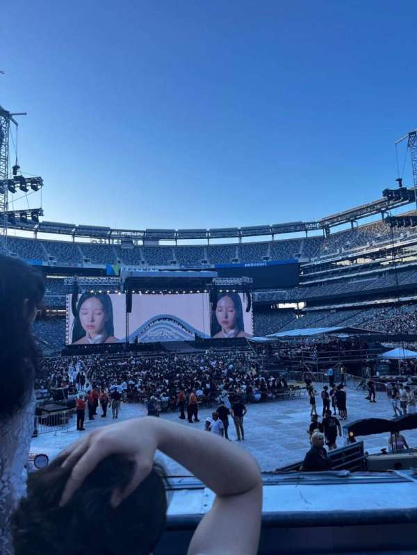 MetLife Stadium, bloc: 129, rangée: 11, place: 10