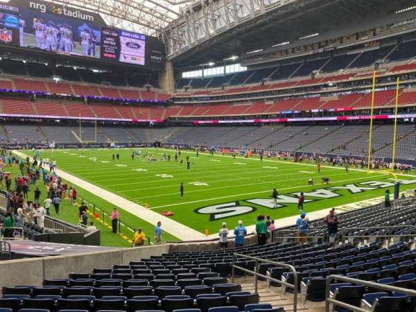 NRG Stadium, bloc: 120, rangée: s, place: 4