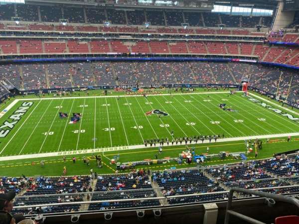 NRG Stadium, bloc: 536, rangée: k, place: 2