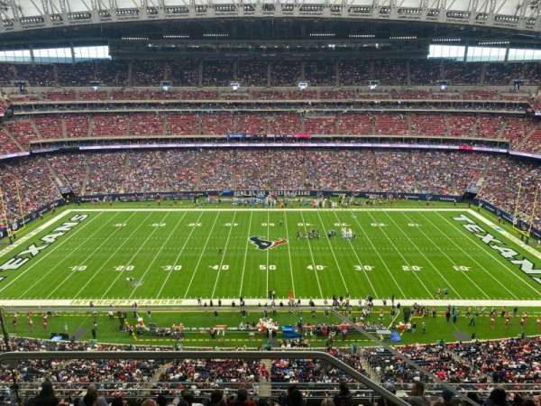 NRG Stadium, bloc: 608, rangée: b, place: 21
