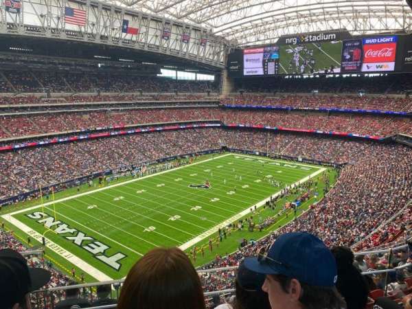 NRG Stadium, bloc: 615, rangée: c, place: 16