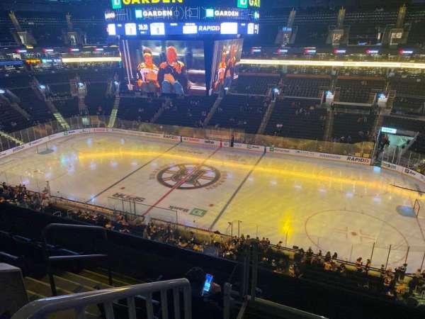 TD Garden, bloc: 329, rangée: 5, place: 9