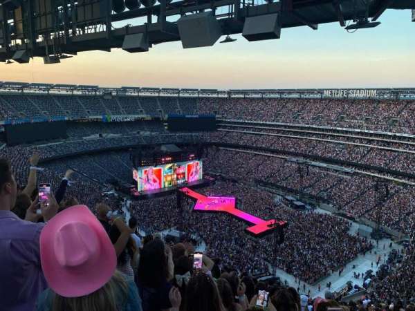 MetLife Stadium, bloc: 332, rangée: 26, place: 24