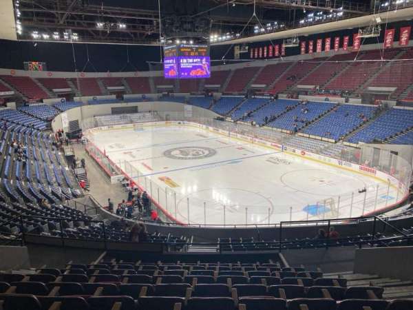 Veterans Memorial Coliseum, Portland, bloc: 213, rangée: k, place: 5