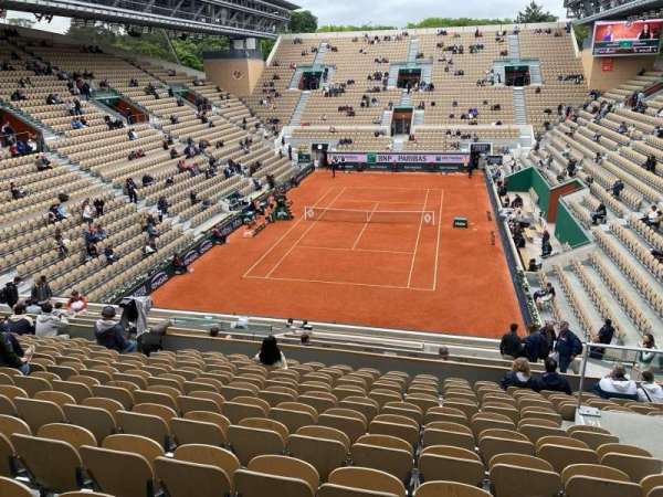 Court Suzanne-Lenglen, bloc: 10, rangée: 21, place: 32