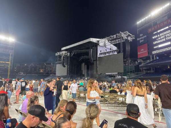 Nationals Park, bloc: Floor 8, rangée: 3, place: 1