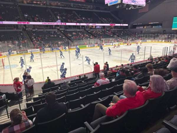 Van Andel Arena, bloc: 124, rangée: l, place: 11