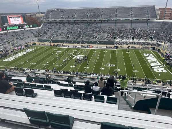 Spartan Stadium, bloc: 122, rangée: 22, place: 22
