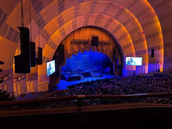Radio City Music Hall, bloc: 2nd Mezzanine 7, rangée: BB, place: 708