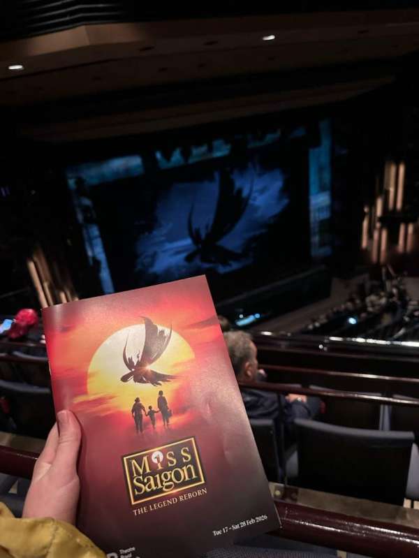 Theatre Royal Plymouth, bloc: upper circle, rangée: d, place: 8