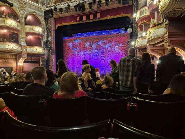 Alhambra Theatre, Bradford, bloc: Stalls, rangée: S, place: 5