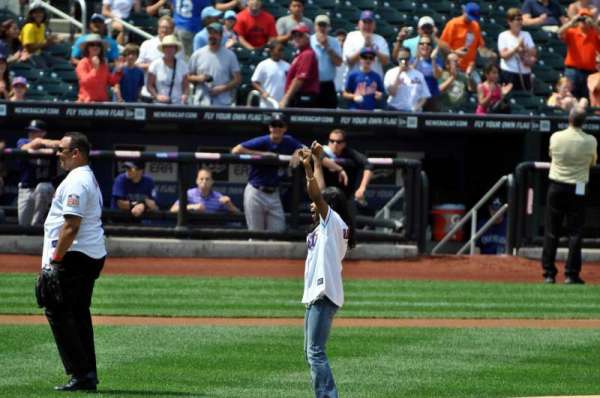 Citi Field, bloc: 110, rangée: 5, place: 9