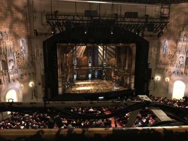 Orpheum Theatre, San Francisco, bloc: Balcony LC, rangée: A, place: 109