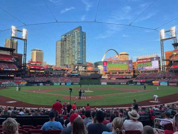 Busch Stadium, bloc: 150, rangée: 7, place: 4