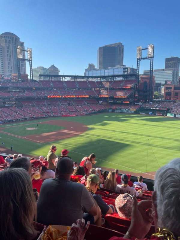 Busch Stadium, bloc: 235, rangée: 10, place: 24