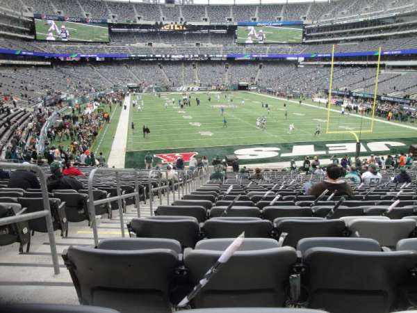 MetLife Stadium, bloc: 128, rangée: 31, place: 30