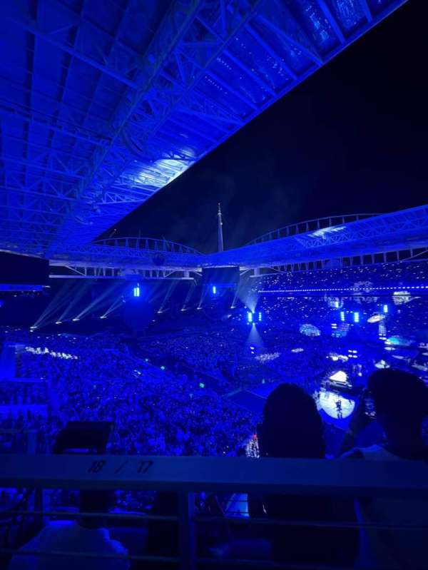 Hard Rock Stadium, bloc: 339, rangée: 2W, place: 2